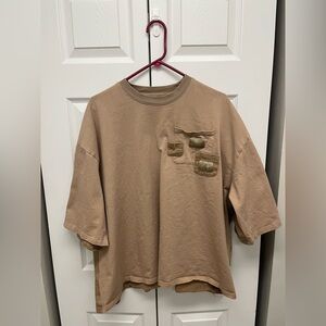 Young Chickenpox Wave Tee Short Sleeve T-Shirt, Size XL (boxy fit)